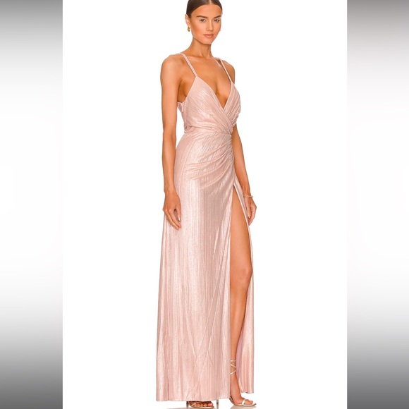 Retrofete Yesi Dress in Dusty Pink *WORN ONE TIME* - Picture 2 of 5